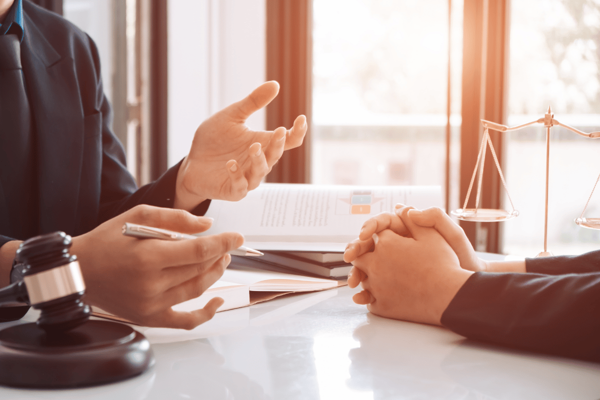 meeting a lawyer for interview