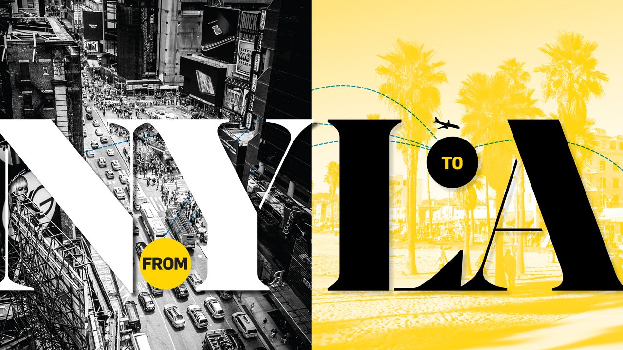 from NY to LA